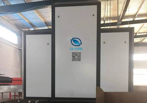 廣源物流公司在天眼定制了2臺(tái)雙視角x光安檢機(jī)